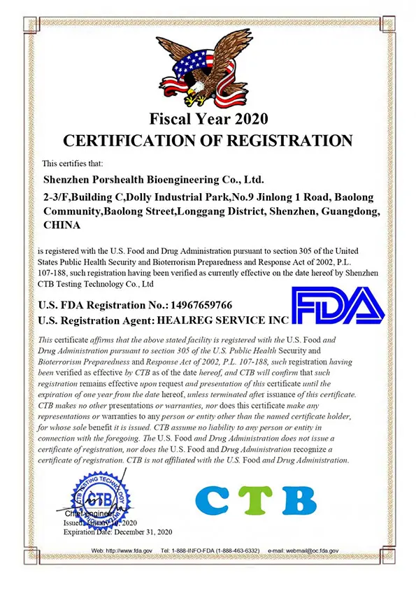 FDA-certification