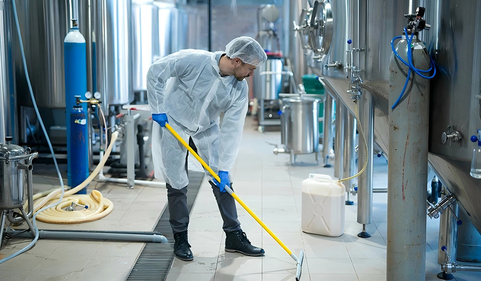 Industrial cleaning